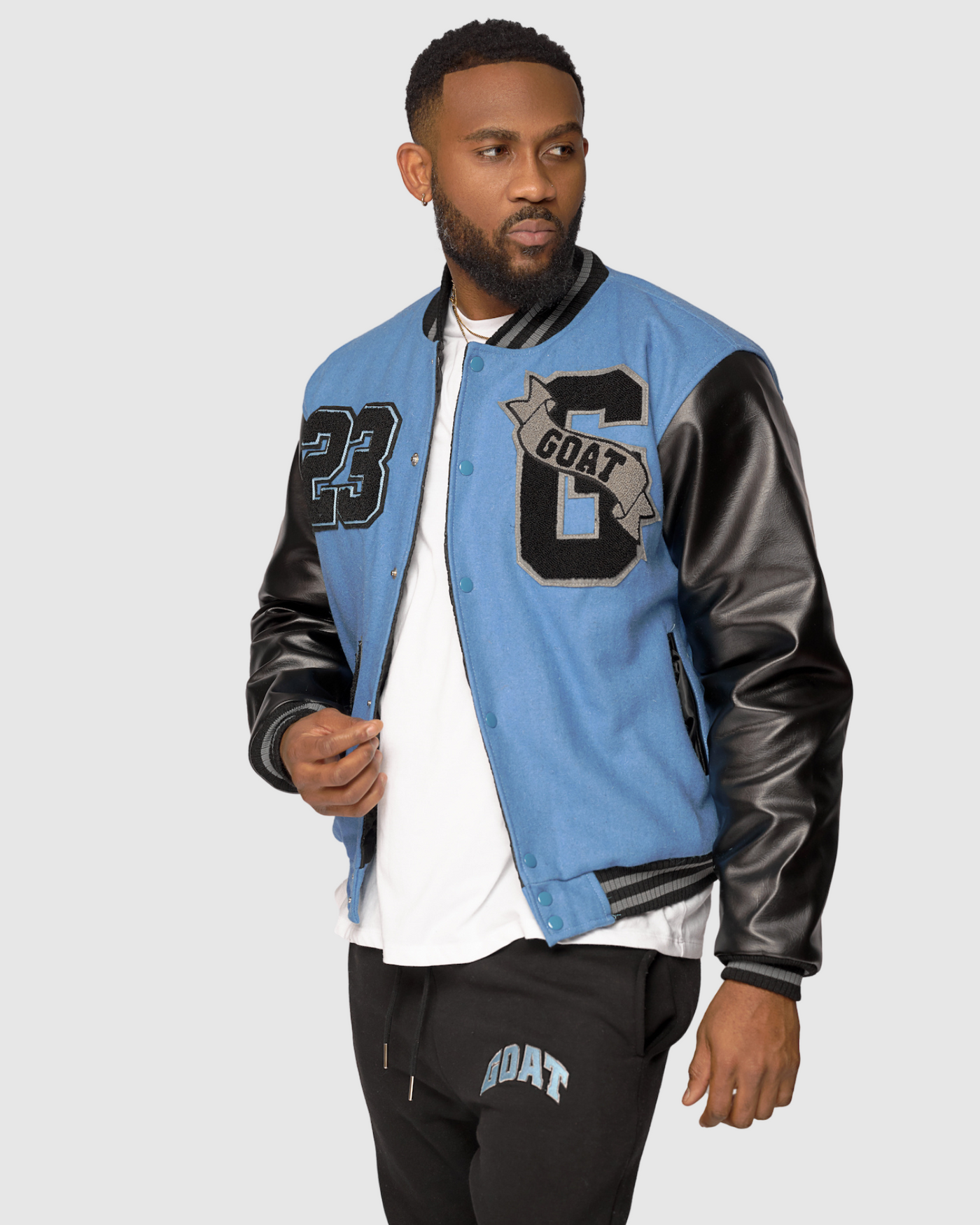 Vintage Wool Varsity Jacket (UNC)