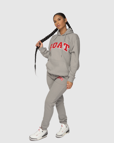 Arch Logo Chenille Sweatsuit (Cement Grey)