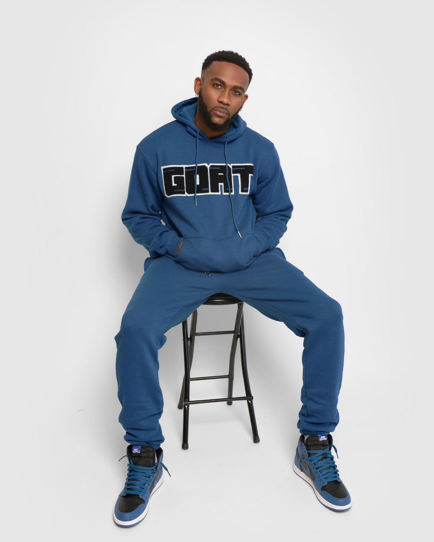 GOAT Classic Chenille Sweatsuit (Marina Blue)