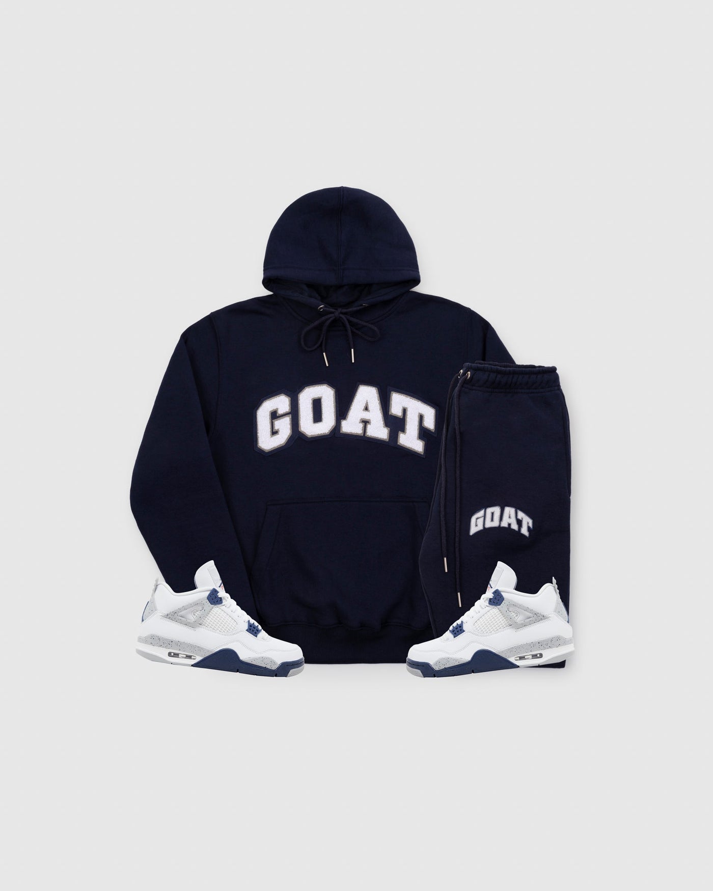 Arch Logo Chenille Sweatsuit (Midnight Navy)