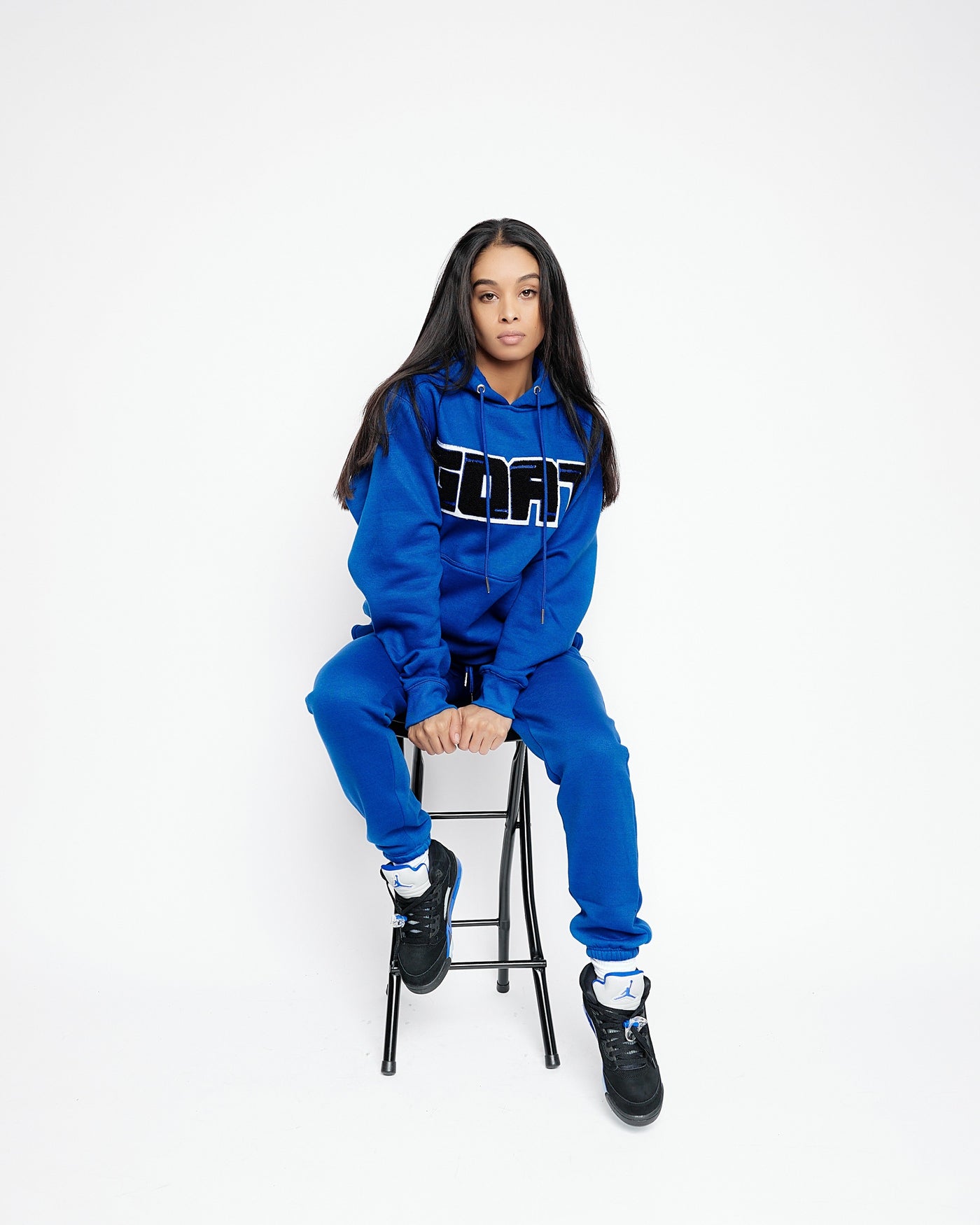 GOAT Classic Chenille Sweatsuit (Racer Blue)