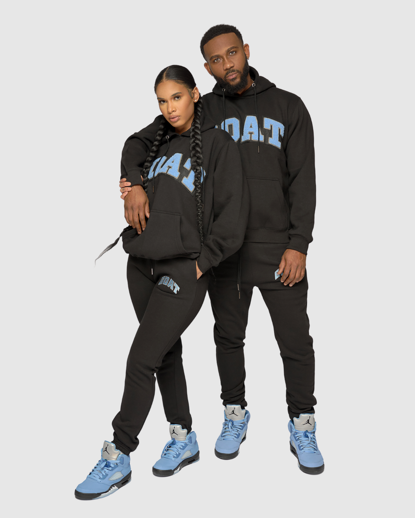 Arch Logo Chenille Sweatsuit (UNC Black)